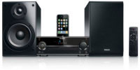 Philips DCM713 Tweeter de cpula de 100W y base para iPhone/iPod Microcadena Hi-Fi con componentes (DCM713/12)